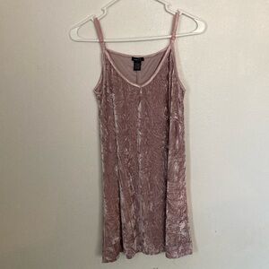 Pink Velvet Dress